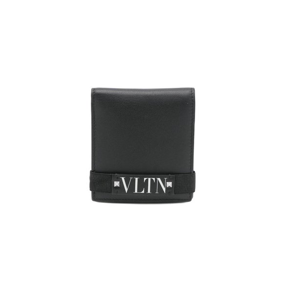 Valentino 11514- VLTN Black Leather Wallet